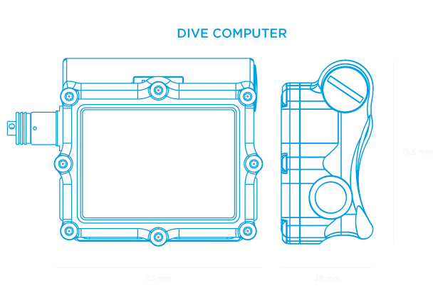 Shearwater Petrel 3 Fischer Version Dive Computer Product Photo