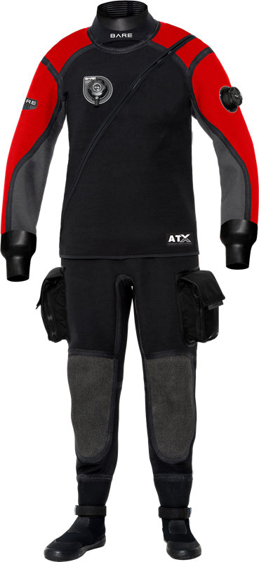 SENTRY TECH DRY - STOCK - BLK Men's Drysuit-Aquatic Sports