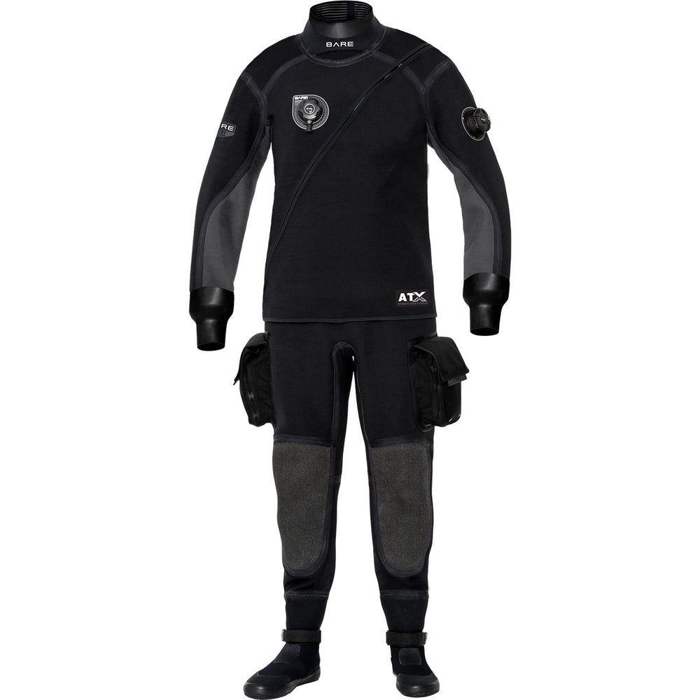 SENTRY TECH DRY - STOCK - BLK Men's Drysuit-Aquatic Sports