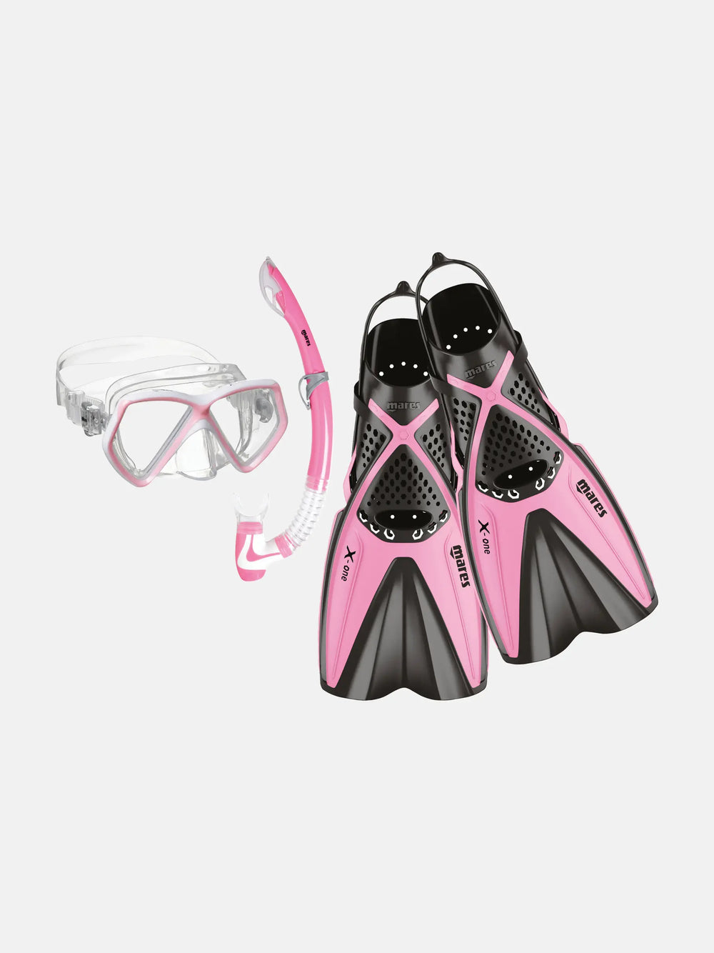 Set X One Pirate Kids Snorkeling Set, Kids Mask Snorkel Fins Combo, Beginner Snorkeling Kit-Aquatic Sports
