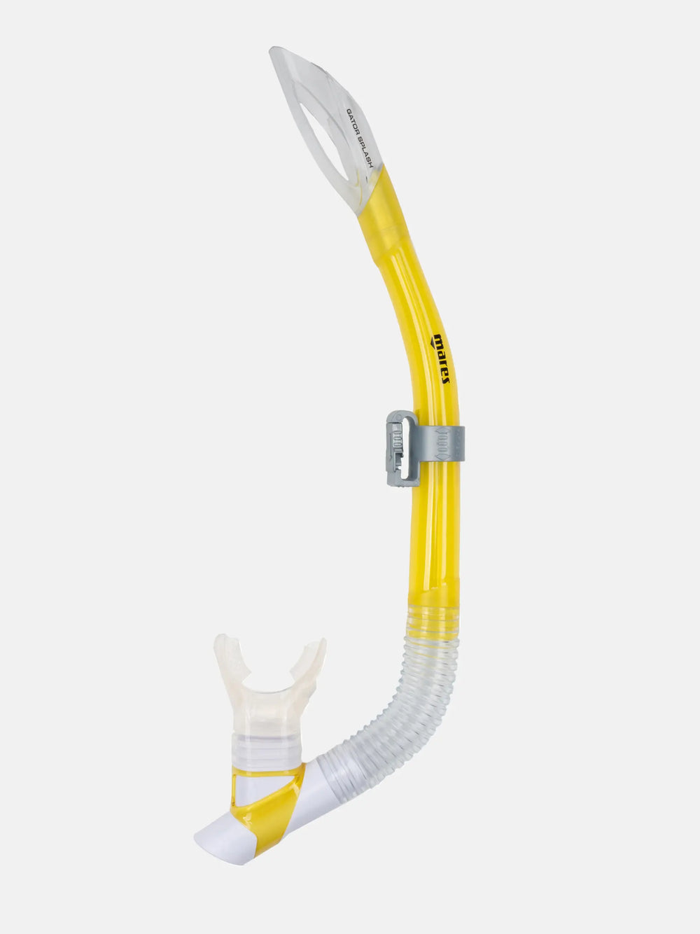 Snorkel GATOR SPLASH, Splash-Guard Snorkel for Smooth Comfortable Breathing-Aquatic Sports