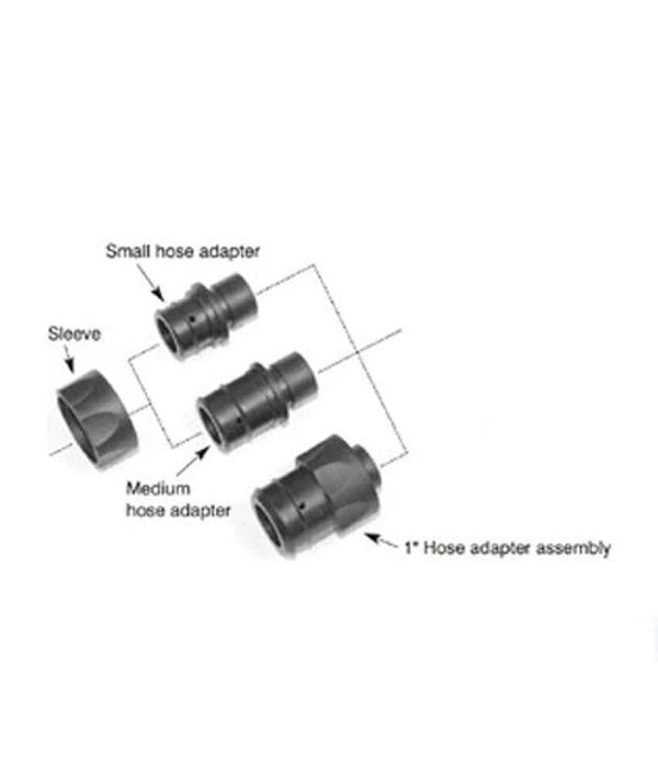 Atomic Aquatics SS1 Adapter Kit, Complete Set of All 3 Sizes