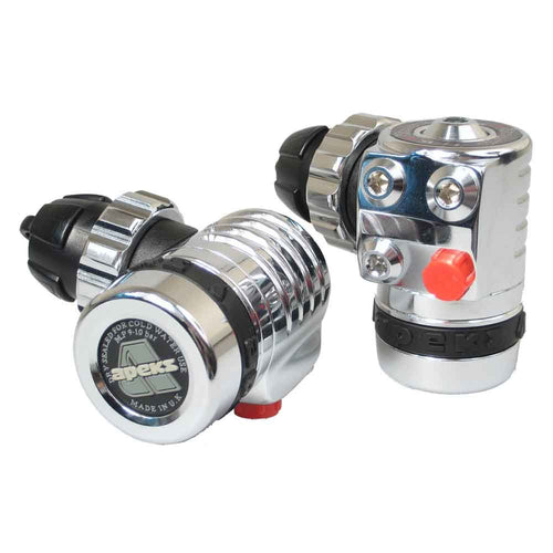 TEK3 LH + RH 1st Stages DIN Twinset Technical Diving Product Photo
