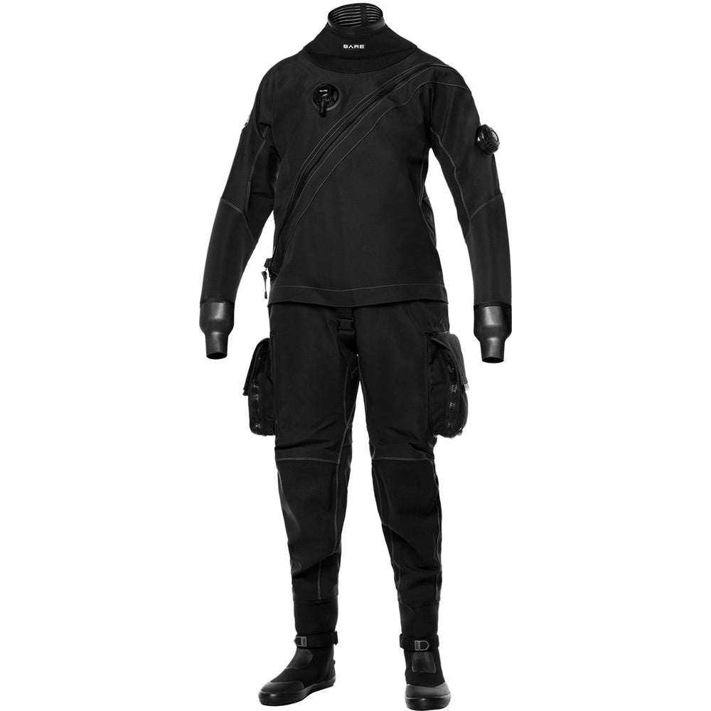 X-MISSION EVOLUTION - MADE TO ORDER - BLK, RED, CCO Men's Drysuit-Aquatic Sports