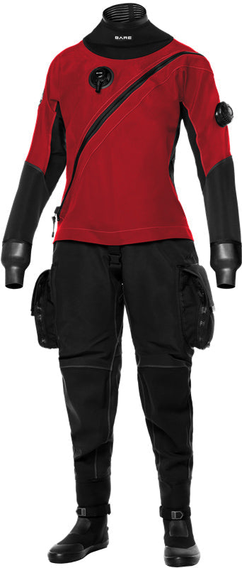 X-Mission Evolution Women’s Drysuit, Thermal Dry Suit for Diving and Snorkeling-Aquatic Sports