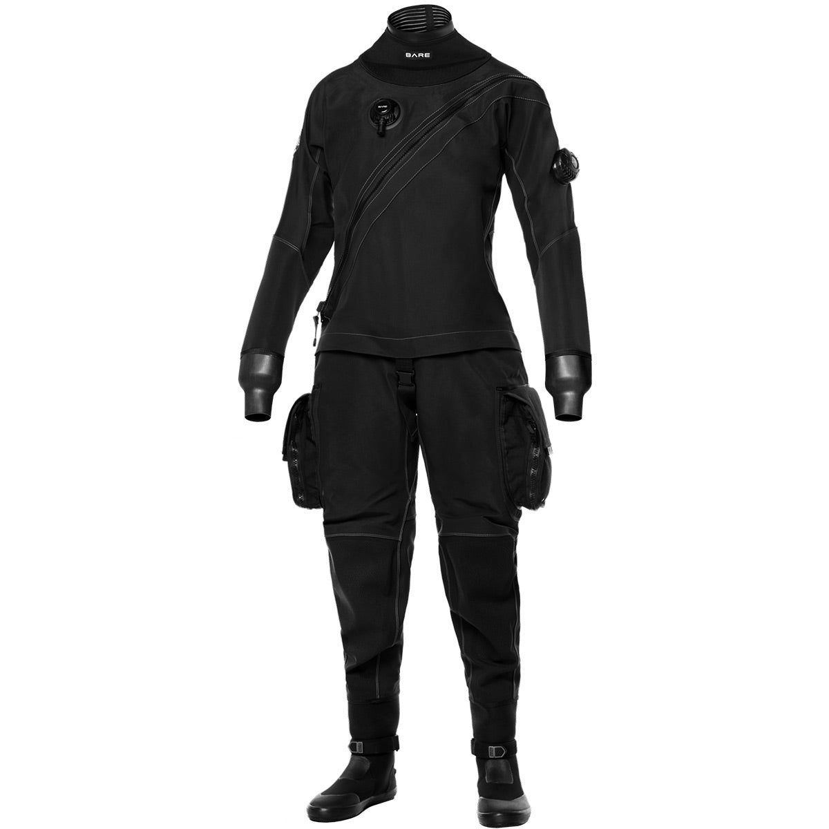 X-Mission Evolution Women’s Drysuit, Thermal Dry Suit for Diving and Snorkeling-Aquatic Sports