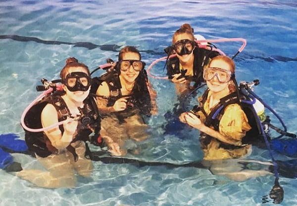 Open Water Diver class